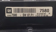 2012 Chevrolet Equinox Instrument Cluster Speedometer Gauges P/N:20907580 Fits OEM Used Auto Parts - Oemusedautoparts1.com