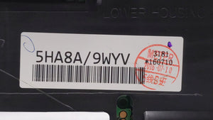 2016 Nissan Rogue Instrument Cluster Speedometer Gauges P/N:248105HA3A 5HA8A Fits OEM Used Auto Parts - Oemusedautoparts1.com