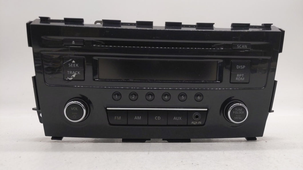 2013-2015 Nissan Altima Radio AM FM Cd Player Receiver Replacement P/N:28185 3TA0G 28185 3TB0G Fits 2013 2014 2015 OEM Used Auto Parts - Oemusedautoparts1.com