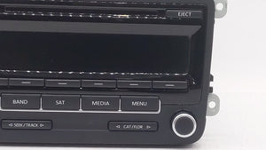 2014 Volkswagen Jetta Radio AM FM Cd Player Receiver Replacement P/N:1K0035164F 1K0 035 164 F Fits 2013 2015 OEM Used Auto Parts - Oemusedautoparts1.com