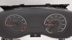 2017 Subaru Impreza Instrument Cluster Speedometer Gauges P/N:85003FL01A 85003FL20A Fits OEM Used Auto Parts - Oemusedautoparts1.com