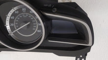 2014 Mazda 3 Instrument Cluster Speedometer Gauges P/N:HABHN1F CBJS9D Fits OEM Used Auto Parts - Oemusedautoparts1.com