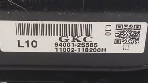 2010-2013 Hyundai Tucson Instrument Cluster Speedometer Gauges P/N:94001-2S580 94001-2S585 Fits 2010 2011 2012 2013 OEM Used Auto Parts