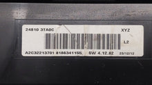 2013 Nissan Altima Instrument Cluster Speedometer Gauges P/N:24810 3TA0D 24810 3TA0C Fits OEM Used Auto Parts - Oemusedautoparts1.com