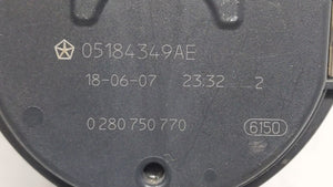 2011-2018 Dodge Grand Caravan Throttle Body P/N:05184349AF 05184349AD Fits 2011 2012 2013 2014 2015 2016 2017 2018 2019 OEM Used Auto Parts - Oemusedautoparts1.com