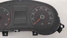 2014 Volkswagen Jetta Instrument Cluster Speedometer Gauges P/N:5C6920953 5C6 920 953 Fits OEM Used Auto Parts - Oemusedautoparts1.com