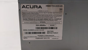 2013-2015 Acura Rdx Radio AM FM Cd Player Receiver Replacement P/N:39540-TX4-A011-M1 39540-TX4-A020-M1 Fits 2013 2014 2015 OEM Used Auto Parts - Oemusedautoparts1.com