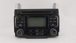 2011 Hyundai Sonata Radio AM FM Cd Player Receiver Replacement P/N:96180-3Q000 961803Q000 Fits OEM Used Auto Parts - Oemusedautoparts1.com