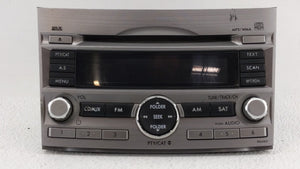 2010-2012 Subaru Legacy Radio AM FM Cd Player Receiver Replacement P/N:86201AJ64A Fits 2010 2011 2012 OEM Used Auto Parts - Oemusedautoparts1.com