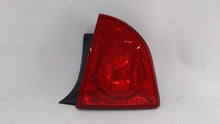 2008 Chevrolet Malibu Tail Light Assembly Passenger Right OEM P/N:20914363 25879097 Fits 2009 2010 2011 2012 OEM Used Auto Parts - Oemusedautoparts1.com