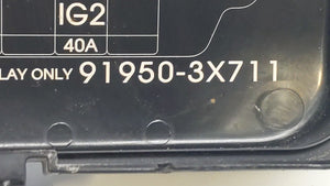 2011-2013 Hyundai Elantra Fusebox Fuse Box Panel Relay Module P/N:1302260016 VS912003Y074UA Fits 2011 2012 2013 OEM Used Auto Parts - Oemusedautoparts1.com