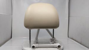 00 01 02 Lincoln LS Headrest Driver Passenger Front Leather Tan 12X346 - Oemusedautoparts1.com