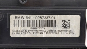 2012-2014 Bmw 328i Climate Control Module Temperature AC/Heater Replacement P/N:6411 9287337-01 6411 9207195 Fits 2012 2013 2014 OEM Used Auto Parts - Oemusedautoparts1.com