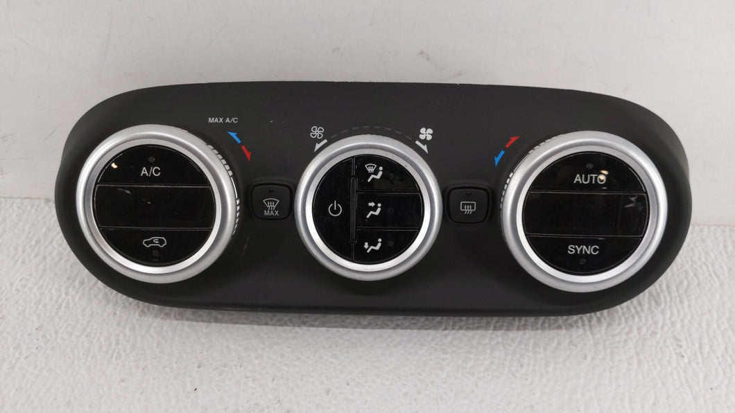 2019 Fiat 500 Climate Control Module Temperature AC/Heater Replacement Fits OEM Used Auto Parts - Oemusedautoparts1.com