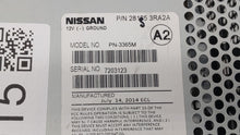 2013-2014 Nissan Sentra Radio AM FM Cd Player Receiver Replacement P/N:28185-3RA2A 28185-3RA2B Fits 2013 2014 OEM Used Auto Parts - Oemusedautoparts1.com