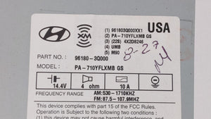 2011 Hyundai Sonata Radio AM FM Cd Player Receiver Replacement P/N:96180-3Q000 961803Q000 Fits OEM Used Auto Parts - Oemusedautoparts1.com