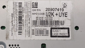 2010 Chevrolet Equinox Radio AM FM Cd Player Receiver Replacement P/N:20830921 20854719 Fits 2011 OEM Used Auto Parts - Oemusedautoparts1.com