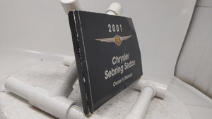 01 Sebring OEM Owners Manual Users Guide Operators Hand Book 11X623 - Oemusedautoparts1.com