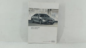 2011 Audi A4 Owners Manual Book Guide OEM Used Auto Parts