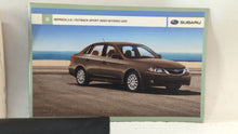 2008 Subaru Impreza Owners Manual Book Guide OEM Used Auto Parts