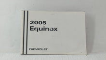 2005 Chevrolet Equinox Owners Manual Book Guide OEM Used Auto Parts