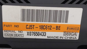 2015-2016 Ford Escape Climate Control Module Temperature AC/Heater Replacement P/N:CJ5T-18C612-BE CJ5T-18C612-BC Fits 2015 2016 OEM Used Auto Parts - Oemusedautoparts1.com