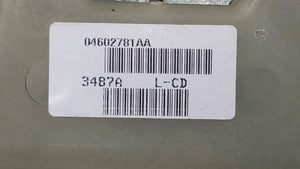 2006-2010 Chrysler 300 Master Power Window Switch Replacement Driver Side Left P/N:04602781AA 04602743AA Fits OEM Used Auto Parts - Oemusedautoparts1.com