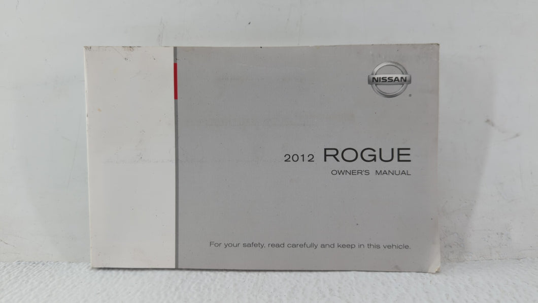 2012 Nissan Rogue Owners Manual Book Guide OEM Used Auto Parts