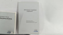 2014 Hyundai Sonata Owners Manual Book Guide OEM Used Auto Parts