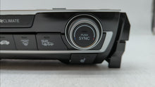 2016-2018 Honda Civic Climate Control Module Temperature AC/Heater Replacement P/N:79600TGGA610M1 79600-TBA-C410-M1 Fits OEM Used Auto Parts - Oemusedautoparts1.com