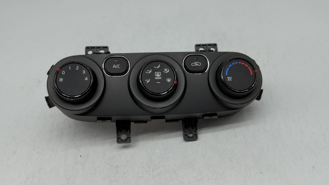 2017-2018 Kia Forte Climate Control Module Temperature AC/Heater Replacement P/N:97250-A7XXX 97250-B0AA0 Fits 2017 2018 OEM Used Auto Parts - Oemusedautoparts1.com