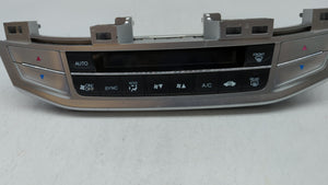 2013-2015 Honda Accord Climate Control Module Temperature AC/Heater Replacement P/N:79630STK A411M1 79600 T2F A611 M1 Fits OEM Used Auto Parts - Oemusedautoparts1.com