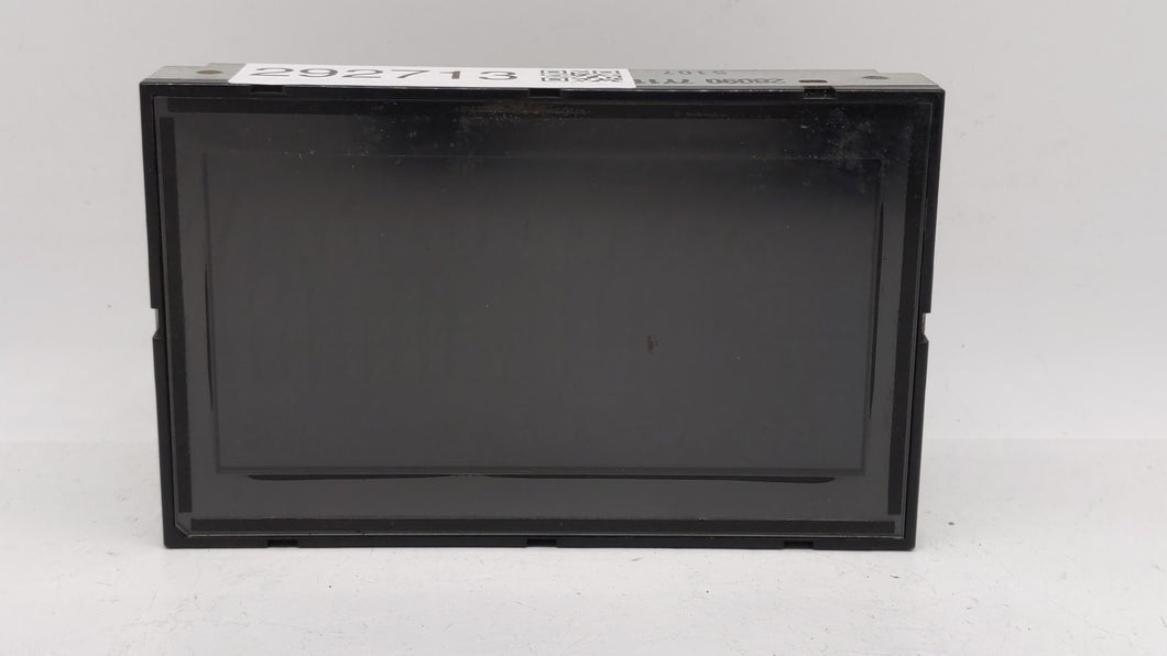 2004-2005 Nissan Maxima Information Display Screen