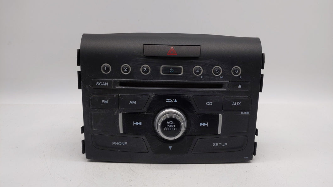 2012-2014 Honda Cr-V Radio AM FM Cd Player Receiver Replacement P/N:39100-T0A-A510-M1 39100-T0A-A520-M1 Fits 2012 2013 2014 OEM Used Auto Parts - Oemusedautoparts1.com