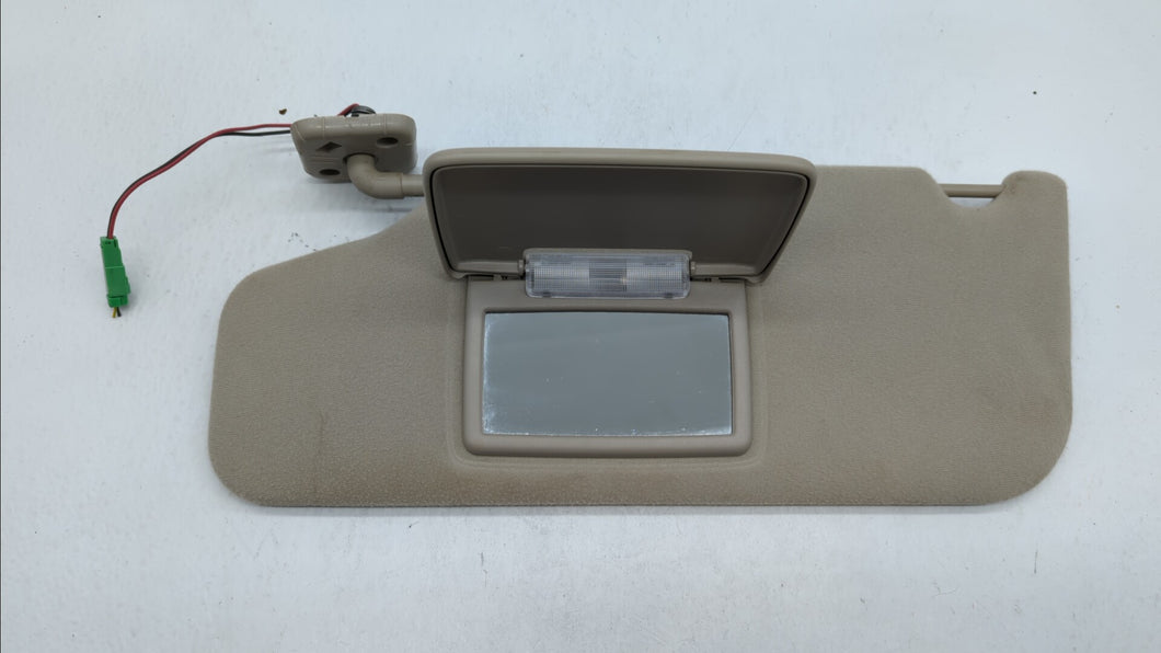 2010-2011 Ford Taurus Sun Visor Shade Replacement Driver Left Mirror Fits 2010 2011 OEM Used Auto Parts - Oemusedautoparts1.com