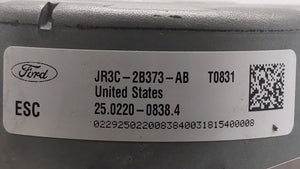 2018 Ford Mustang ABS Pump Control Module Replacement P/N:JR3C-2B373-AB Fits OEM Used Auto Parts - Oemusedautoparts1.com