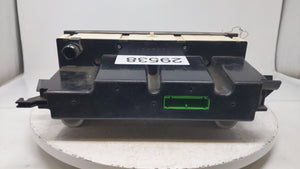 2000 Volvo S60 Climate Control Module Temperature AC/Heater Replacement Fits OEM Used Auto Parts - Oemusedautoparts1.com