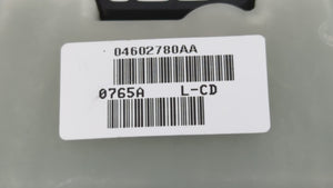 2011-2017 Jeep Compass Master Power Window Switch Replacement Driver Side Left P/N:04602735AA 04602780AA Fits OEM Used Auto Parts - Oemusedautoparts1.com