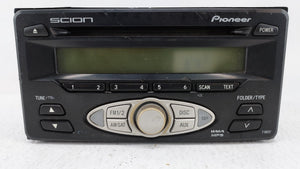 2006-2007 Scion Tc Radio AM FM Cd Player Receiver Replacement P/N:08600-21800 08600-21802 Fits 2006 2007 OEM Used Auto Parts - Oemusedautoparts1.com