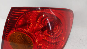 2003-2004 Toyota Corolla Tail Light Assembly Passenger Right OEM Fits 2003 2004 OEM Used Auto Parts - Oemusedautoparts1.com