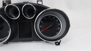 2013 Buick Encore Instrument Cluster Speedometer Gauges P/N:95323180 95136693 Fits OEM Used Auto Parts