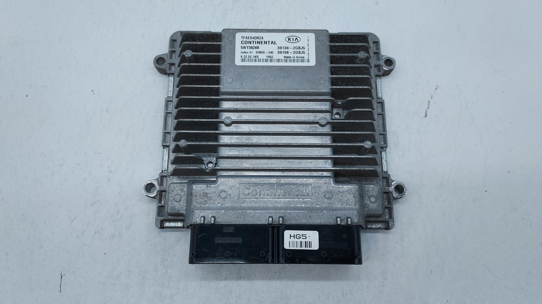 2014-2015 Kia Optima PCM Engine Computer ECU ECM PCU OEM P/N:39138-2GBJ5 39108-2GBJ5 Fits 2014 2015 OEM Used Auto Parts