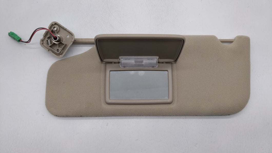 2010-2011 Ford Taurus Sun Visor Shade Replacement Driver Left Mirror Fits 2010 2011 OEM Used Auto Parts - Oemusedautoparts1.com