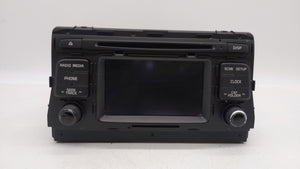 2017-2018 Kia Optima Radio AM FM Cd Player Receiver Replacement P/N:96180-A8150WK Fits 2017 2018 OEM Used Auto Parts - Oemusedautoparts1.com