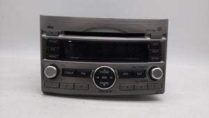 2010-2012 Subaru Legacy Radio AM FM Cd Player Receiver Replacement P/N:86201AJ64A Fits 2010 2011 2012 OEM Used Auto Parts - Oemusedautoparts1.com