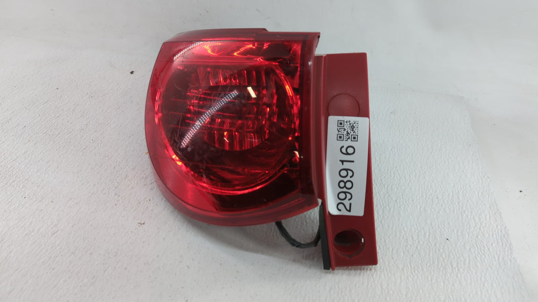 2009-2012 Chevrolet Traverse Tail Light Assembly Driver Left OEM Fits 2009 2010 2011 2012 OEM Used Auto Parts - Oemusedautoparts1.com