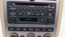 2006 Nissan Murano Radio AM FM Cd Player Receiver Replacement P/N:28188 CC200 Fits OEM Used Auto Parts