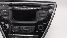 2014-2016 Hyundai Elantra Radio AM FM Cd Player Receiver Replacement P/N:96170-3X156GU Fits 2014 2015 2016 OEM Used Auto Parts