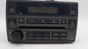 2005-2006 Nissan Altima Radio AM FM Cd Player Receiver Replacement P/N:28185 ZB10A 28185 ZB001 Fits 2005 2006 OEM Used Auto Parts - Oemusedautoparts1.com