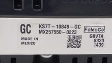 2019-2020 Ford Fusion Instrument Cluster Speedometer Gauges P/N:DS7T-10890-GA KS7T-10849-GC Fits 2019 2020 OEM Used Auto Parts - Oemusedautoparts1.com